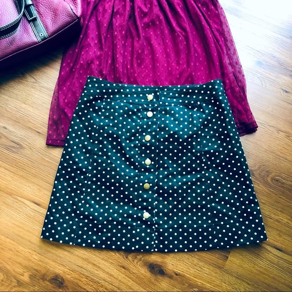 🍒 RESERVED 🍒 She + Sky Poke-a-dot Skirt - Picture 4 of 8